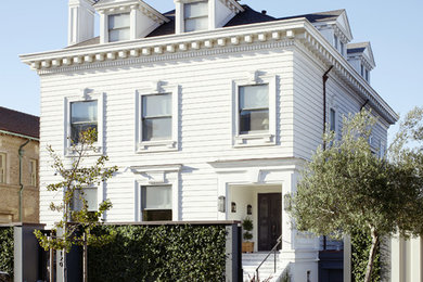 Inspiration for a timeless exterior home remodel in San Francisco