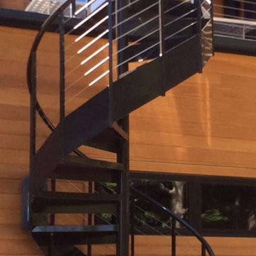 Cable Railing for Stairways