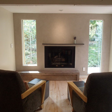American clay fireplace, Boulder
