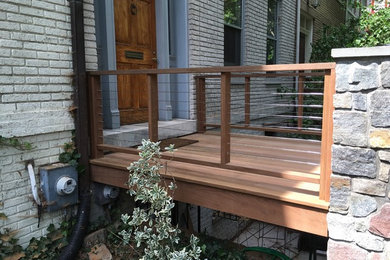 Ipe Deck and Stainless Steel Cable Rail