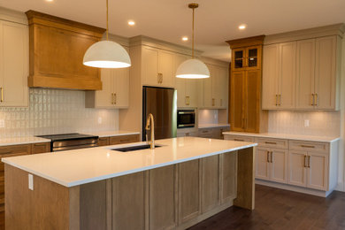 Example of a trendy kitchen design in Other