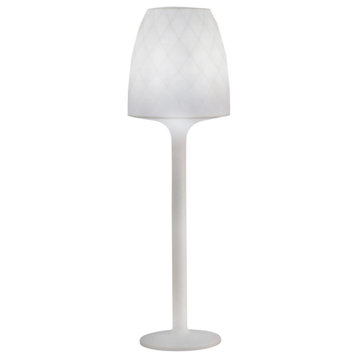 Vases - Floor Lamp - 70.75"H - LED RGBW/Cable - Ice