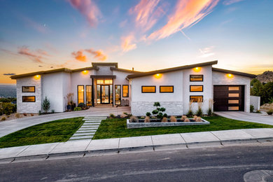 Inspiration for a modern exterior home remodel in Boise