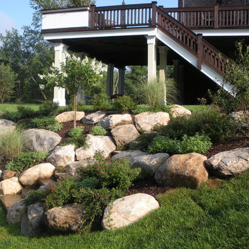 Hillside Issues? Set Boulders, Create Steps & Plant!