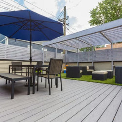 Deckorators Vault Decking in the color Dusk - Deck Tiles And Planks