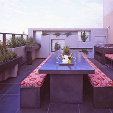 deck outside ground