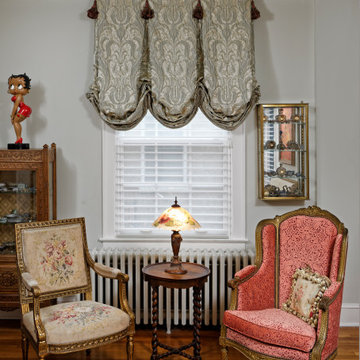 French-Inspired Living Room Soft Shades