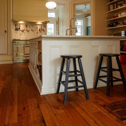 Eclectic Modern Meets Traditional Home - Hardwood Flooring