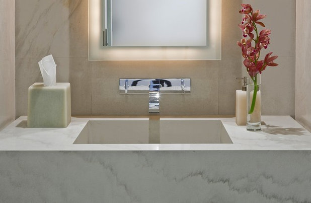 Современный Ванная комната by Garret Cord Werner Architects & Interior Designers