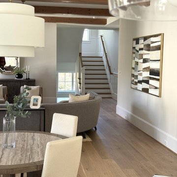 Project #141 | Timeless Switchback Staircase with Traditional Box Newels