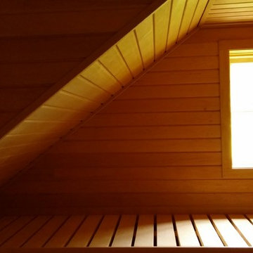 Custom-cut Sauna in Verbank, NY