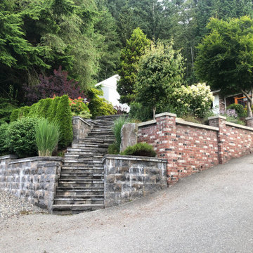 Exterior Brick & Stone Staining - Before Photo