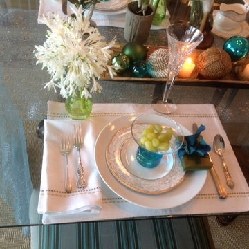 Coastal Christmas Tabletop