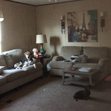 Living Room With A Futon