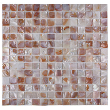 B01 Wall Tille Home Garden Washroon Kitchen Arts Square Mosaic Freshwater Tiles