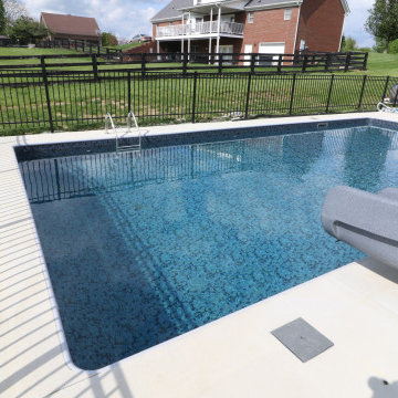 Vinyl Liner Pool (18 x 36) with Slide