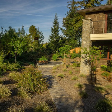 Los Altos Craftsman Style Garden