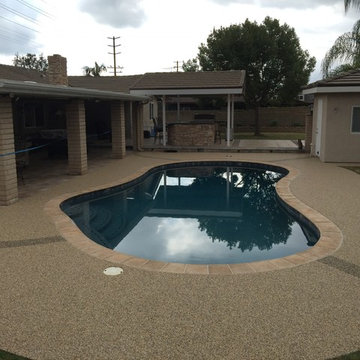 La Verne Epoxy Pebble Pool Surface
