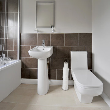 Easy Clean Treatment appiled to protect Bathroom Tiles and Porcelain fittings.