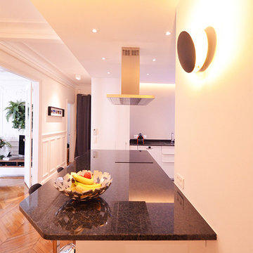 Rénovation partielle Cuisine, aménagements Paris 9ème