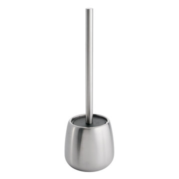 iDesign Forma Toilet Bowl Brush Set, Brushed Stainless Steel
