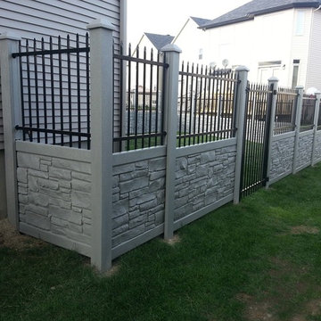 SimTek beige combo with double wave gate