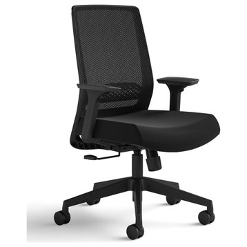 Safco Medina Basic Task Chair in Black