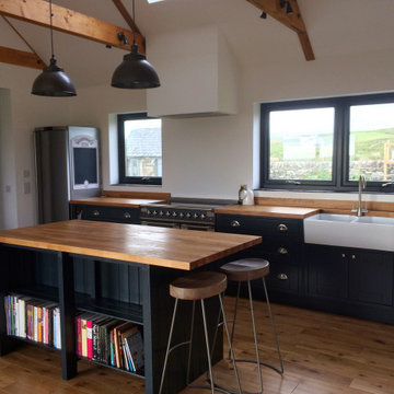 An Innova Helmsley Bespoke Painted Inframe Kitchen - Real Customer Kitchens 2022