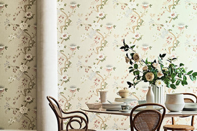 Dining room photo in New York