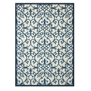 Winter Botanical Garden Outdoor Rug by Burcu Korkmazyurek