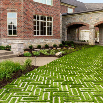 Indiana Permeable Driveway