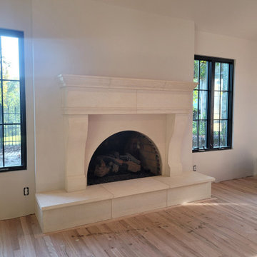 Cast Stone Fireplace Mantels