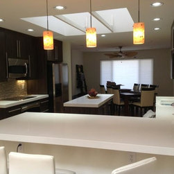 Eclipse Textured Melamine Kitchen by Nick Cox - Kitchen Cabinetry