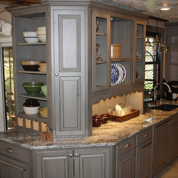 Splendid Knotty Alder Kitchen