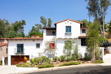 Home design - mediterranean home design idea in Los Angeles