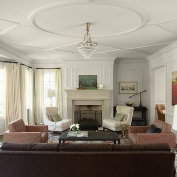 Transitional Living Room