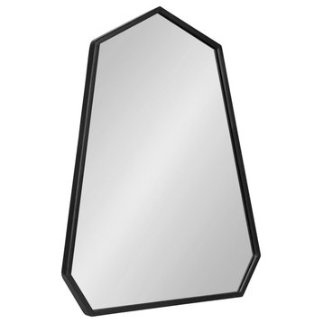 Hammell Framed Wall Mirror, Black 23x30