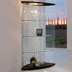 Modern Glass Curio Gracia by Tonin Casa - $3,395.00 - Display And Wall Shelves 