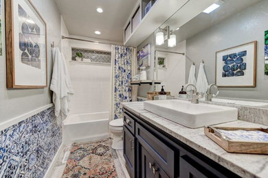 Example of a trendy bathroom design in Oklahoma City