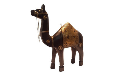 12 inches Jodhpuri Mango Wood Camel