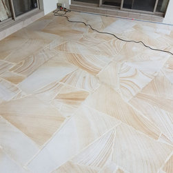 Crazy paving / flagstone paver - Landscaping Stones and Pavers
