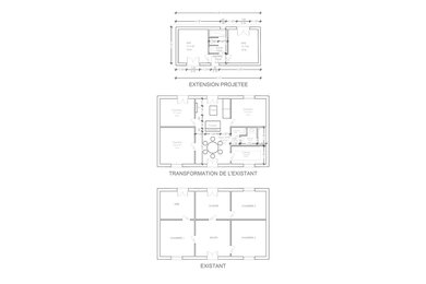 Réhabilitation et extension d'une maison de vacances BE