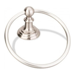 Hardware Resources - Satin Nickel Towel Ring, Satin Nickel - Towel Rings