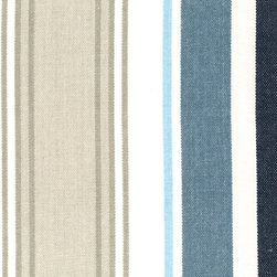 ROTH & TOMPKINS TEXTILES - Bridgewater Fabric, Lake, 54''x36'' - Upholstery Fabric