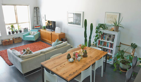 Canadian Houzz: Compact Rental Features Couple's Favourite Finds