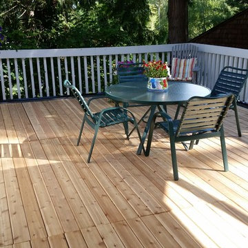 5/4x5" Western Red Cedar Roof Top Deck