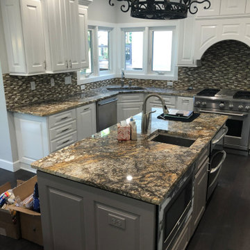 Kitchen Cabinet Painting- Prep, Protection and Paint