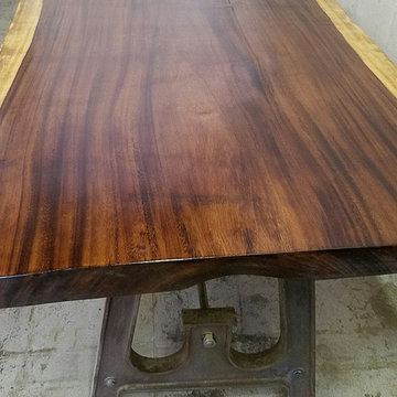 Custom Live Edge Costa Rican Monkey Pod Tables