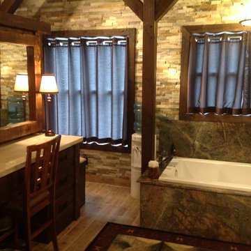 Rainforest Green Marble Master Ensuite
