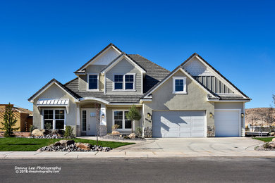 Home design - craftsman home design idea in Salt Lake City